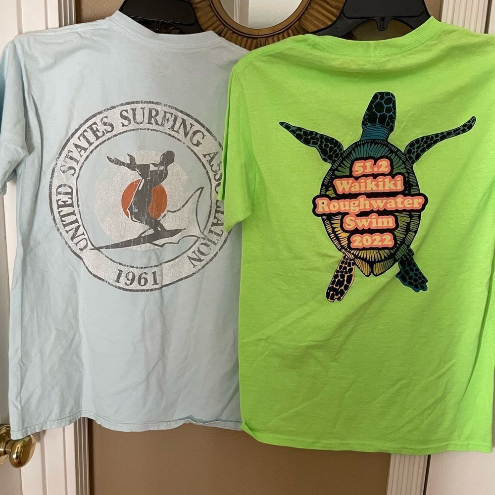 Malibu Shirts Authentic Vintage 2 Mens Surf Shirts S